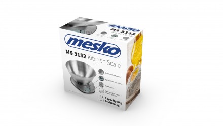 Электронные кухонные весы Mesko MS 3152
Технические характеристики:


    Пр. . фото 3