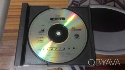 Продам лицензионный второй диск (Disc2) для консоли PS1: Driver 2 (SLES-12993-P). . фото 1