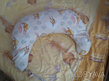 Продам супер удобную подушку для беременных, а далее для кормления грудничка). . фото 1