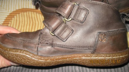 Демисезонные ботиночки-туфли из натуральной кожи от Timberland (оригинал). Само . . фото 6