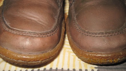 Демисезонные ботиночки-туфли из натуральной кожи от Timberland (оригинал). Само . . фото 5