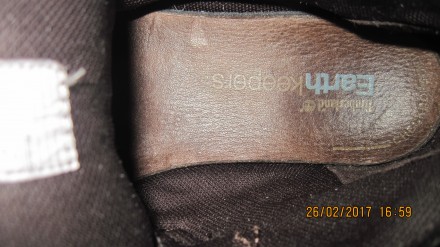 Демисезонные ботиночки-туфли из натуральной кожи от Timberland (оригинал). Само . . фото 10