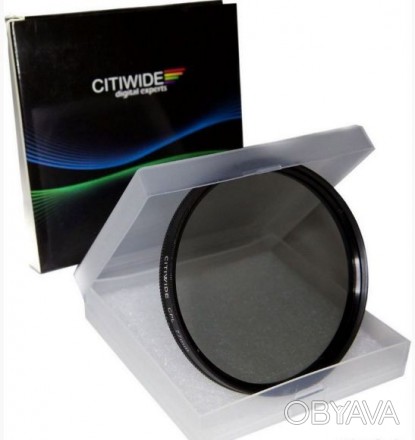 Продам поляризационный светофильтр Citiwide CPL 72mm. Полный коробочный комплект. . фото 1