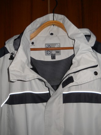 Термокуртка универсальная непромокаемая и непродуваемая со съемной флисовой подк. . фото 3