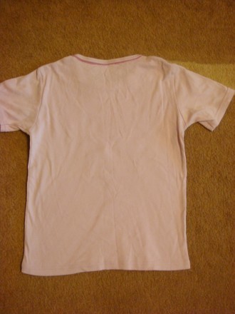 В идеальном состоянии летняя футболка для девочки  6- 10 лет. Отлично подойдет к. . фото 4