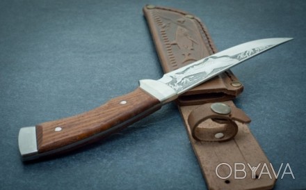 Охотничий нож от украинского производителя Тотем изготовлен из местных натуральн. . фото 1