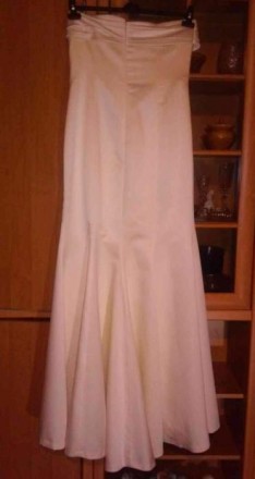 Новое свадебное, вечернее платье, цвет "шампань", на подкладке (США). Размер 44-. . фото 4