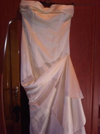 Новое свадебное, вечернее платье, цвет "шампань", на подкладке (США). Размер 44-. . фото 2