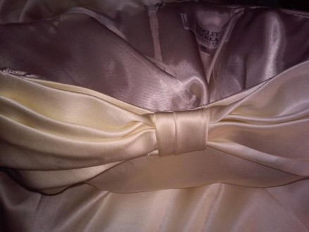 Новое свадебное, вечернее платье, цвет "шампань", на подкладке (США). Размер 44-. . фото 5