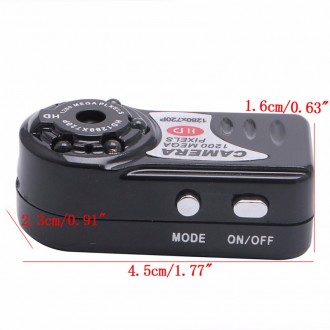 Мини видеокамера Q7 — это мини камера последнего поколения, которая сочетает в с. . фото 4