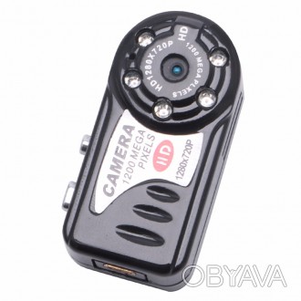 Мини видеокамера Q7 — это мини камера последнего поколения, которая сочетает в с. . фото 1