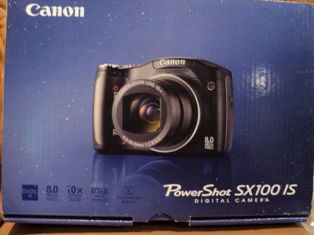 Фотоапарат Canon PowerShot SX100 IS. Частично в рабочем состоянии. На запчасти и. . фото 6