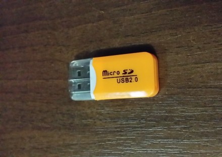 Продам новый миниатюрный кард-риадер USB 2.0 для карт памяти MicroSD.
Совместим. . фото 2