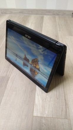 Игровой сенсорный ультрабук ноутбук планшет ( трансформер ) Asus q502la 15.6" (д. . фото 7
