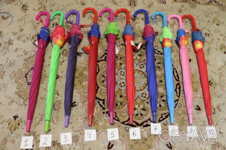 Детский зонт для девочек от компании Star Rain, различные цвета в ассортименте.
. . фото 1