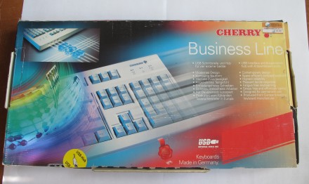 Клавиатура проводная business line  keyboards cherry. . фото 2
