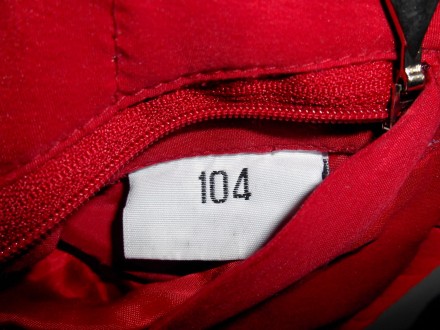 Теплая детская красная куртка с капюшоном 
Размер:   104 / 2-4 года.   
Ткань . . фото 7