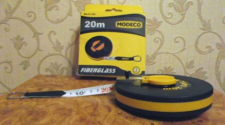 Продам новую рулетку Modeco
20м
Материал - Fiberglass
Производитель - Польша
. . фото 4