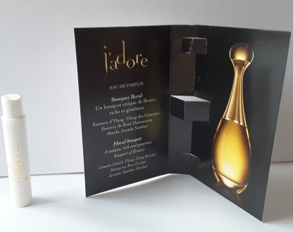 Пробник парфюмированной воды Christian Dior Jadore, 1 ml считается универсальной. . фото 4