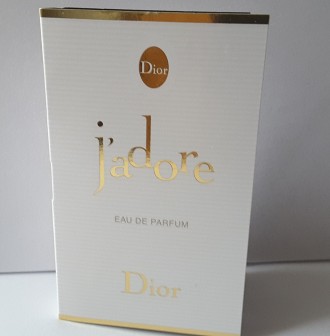 Пробник парфюмированной воды Christian Dior Jadore, 1 ml считается универсальной. . фото 2