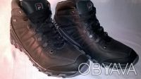 Зимние мужские ботинки FOLLA. - модель сочетающая в себе современные материалы, . . фото 6