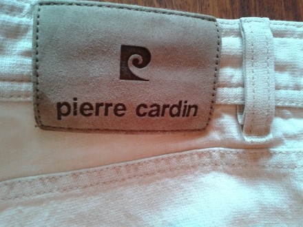 Мужские летние джинсы PIERRE CARDIN, цвет слоновой кости, состояние новой вещи, . . фото 6