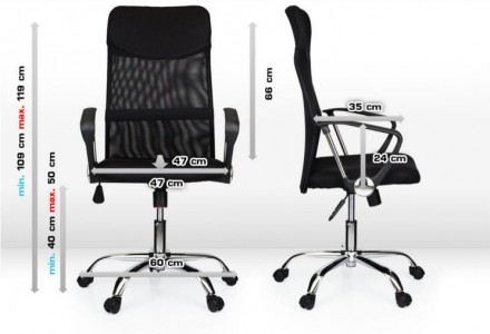 Офісне крісло Prestige обшите високоякісною тканиною(сіткою), що дозволяє комфор. . фото 3