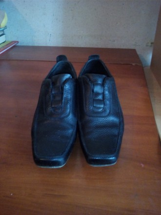 Продам шкіряні туфлі макасіни в ідиальному стані малий вдягав два рази. . фото 5