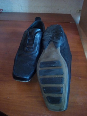 Продам шкіряні туфлі макасіни в ідиальному стані малий вдягав два рази. . фото 4