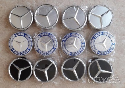 Колпачки (заглушки) в диски Mercedes-Benz

Наружный диаметр 75 мм, посадочный . . фото 1