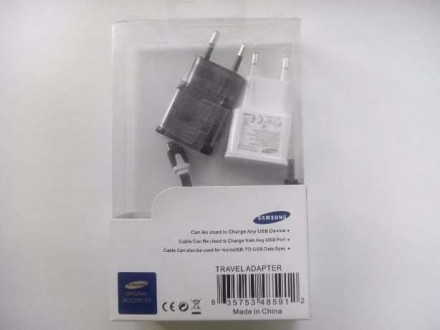 Зарядка для Samsung с USB кабелем 1 м .5.0 V 2 A .. . фото 8