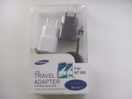 Зарядка для Samsung с USB кабелем 1 м .5.0 V 2 A .. . фото 2