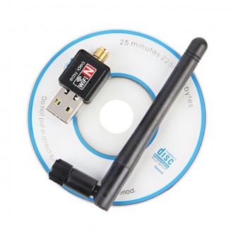 Wi-Fi  USB адаптер с антеной и драйверами 
В наличии
ЦЕНА 160 ГРН

Данный Wi. . фото 2