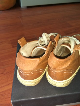 Ботинки для мальчика натуральная очень мягкая кожа, длина стельки 20 см.. . фото 2