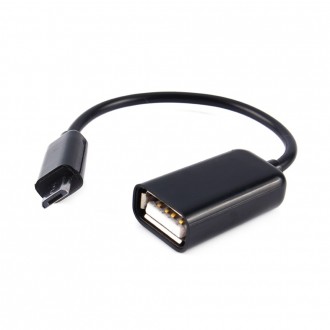 Кабель Micro USB 2.0 OTG Адаптер-переходник с Micro USB на USB для Samsung LG So. . фото 2
