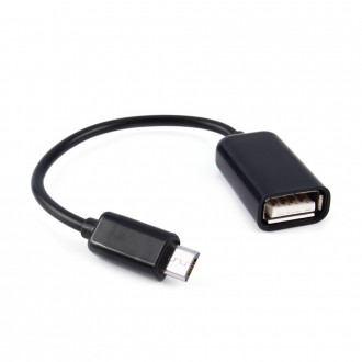 Кабель Micro USB 2.0 OTG Адаптер-переходник с Micro USB на USB для Samsung LG So. . фото 3