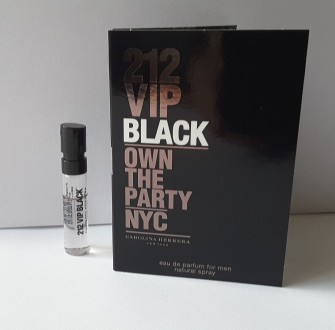 Парфюмированная вода 212 VIP Black от бренда Carolina Herrera поможет вам открыт. . фото 2