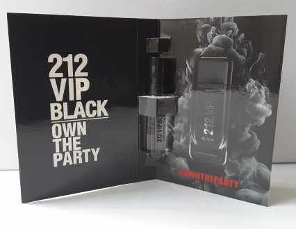 Парфюмированная вода 212 VIP Black от бренда Carolina Herrera поможет вам открыт. . фото 3