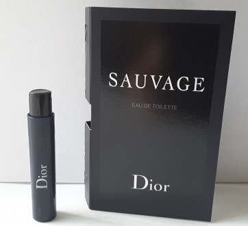 Пробник туалетной воды 1 ml, Christian Dior Sauvage, Франция с неукротимым харак. . фото 2