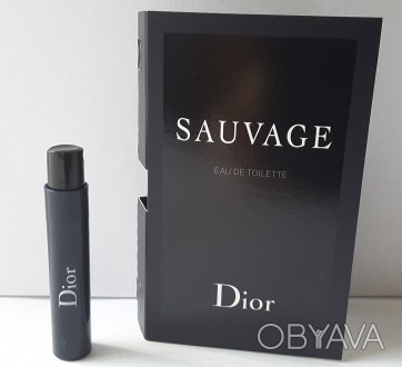 Пробник туалетной воды 1 ml, Christian Dior Sauvage, Франция с неукротимым харак. . фото 1