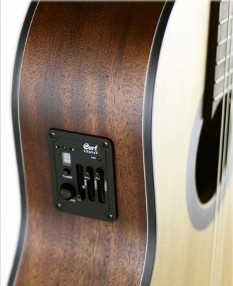 Классическая гитара Cort AC120CE OpenPore (AC120CE OP) в идеальном состоянии, бе. . фото 5