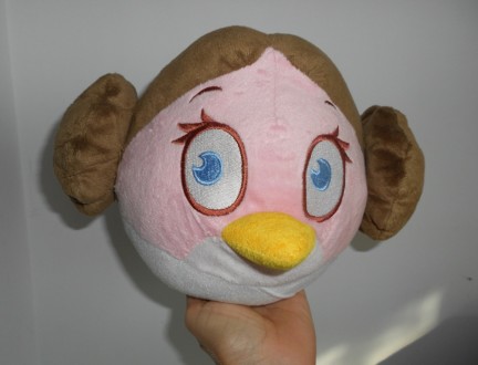 Принцесса Лея Органа мягкая игрушка подушка Angry Birds Star Wars. Состояние нов. . фото 2