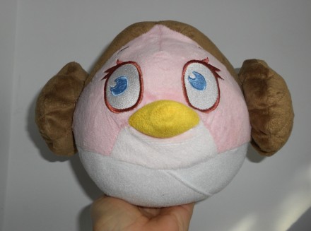 Принцесса Лея Органа мягкая игрушка подушка Angry Birds Star Wars. Состояние нов. . фото 6