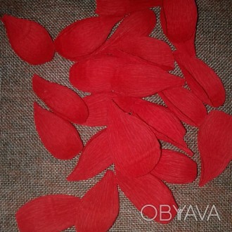 Заготовки лепестки для создания цветов из конфет. Ширина лепестка в растянутом в. . фото 1