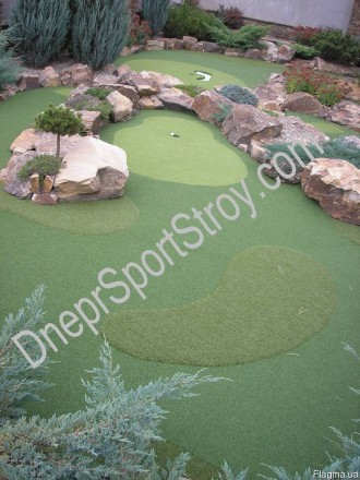 Наша компания ДнепрСпортСтрой - производит работы по устройству мини-гольф (Mini. . фото 5