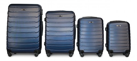 
Комплект пластиковых чемоданов в багажное отделение Fly 1107 выполнен из против. . фото 2