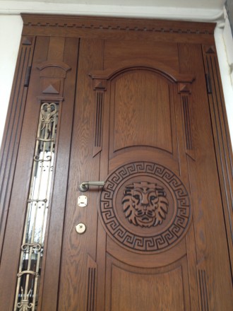 Двері вхідні в особняк. Двері в будинок. Кращі матеріали та ексклюзивний дизайн.. . фото 4