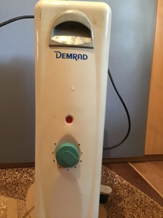 Обогреватель радиатор масляный электрический в рабочем состоянии. . фото 4