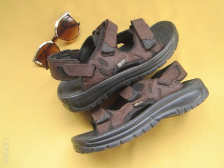 Удобные  сандалии из  натурального  нубука, Rocky, указан размер 7 - европейский. . фото 2
