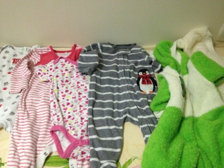Продам пакет одежды для новорожденной девочки,от 0 и до 3 месяцев. Размер 56-68,. . фото 3